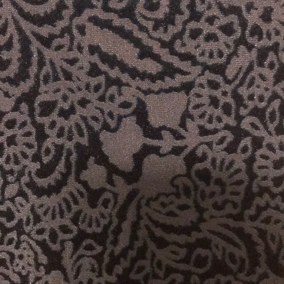 NWT Apt 9 Dark Green Burnout Dress w/ Slip - Picture 3 of 6